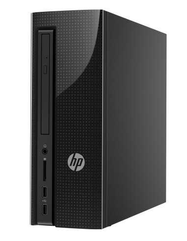 HP Slimline 260-p122nl DDR4-SDRAM i3-6100T Mini Tower Intel® Core™ i3 8 GB 1000 GB HDD Windows 10 Home PC Nero