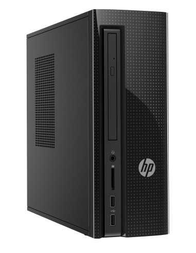 HP Slimline 260-p122nl DDR4-SDRAM i3-6100T Mini Tower Intel® Core™ i3 8 GB 1000 GB HDD Windows 10 Home PC Nero