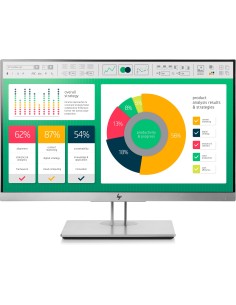 HP EliteDisplay E223 54,6 cm (21.5") 1920 x 1080 Pixel Full HD LED Nero, Argento