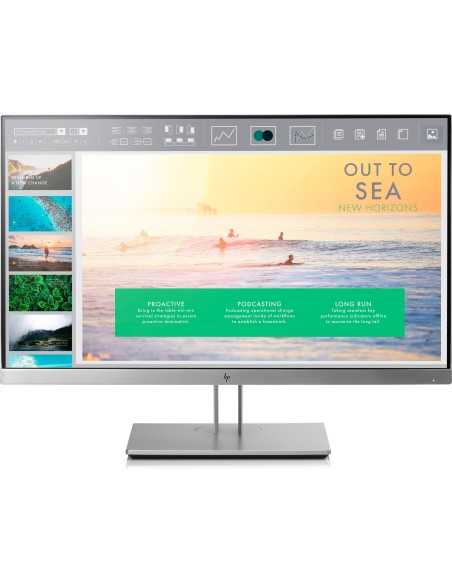 HP EliteDisplay E233 58,4 cm (23") 1920 x 1080 Pixel Full HD LED Nero, Argento