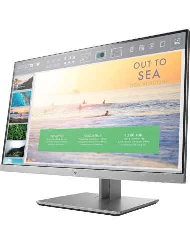 HP EliteDisplay E233 58,4 cm (23") 1920 x 1080 Pixel Full HD LED Nero, Argento