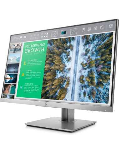 HP EliteDisplay E243 60,5 cm (23.8") 1920 x 1080 Pixel Full HD LED Nero, Argento