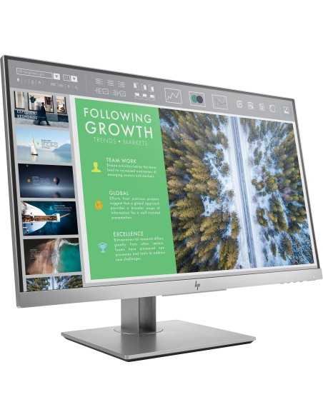 HP EliteDisplay E243 60,5 cm (23.8") 1920 x 1080 Pixel Full HD LED Nero, Argento