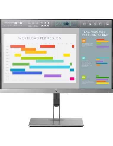 HP EliteDisplay E243i 61 cm (24") 1920 x 1200 Pixel WUXGA LED Nero, Argento