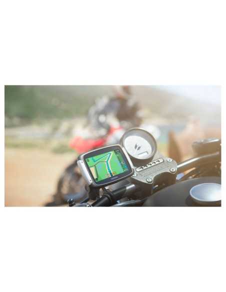 TomTom RIDER 400 EU 45 navigatore Fisso 10,9 cm (4.3") Touch screen 280 g Nero, Argento