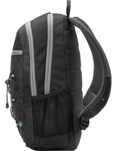 HP 39.62 cm (15.6") Active Backpack (Black Mint Green)