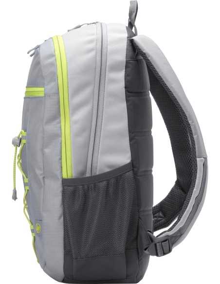 HP 39.62 cm (15.6") Active Backpack (Grey Neon Yellow)