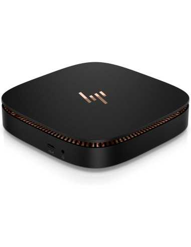 HP Elite Slice DDR4-SDRAM i5-6500T mini PC Intel® Core™ i5 8 GB 256 GB SSD Windows 10 Pro Nero