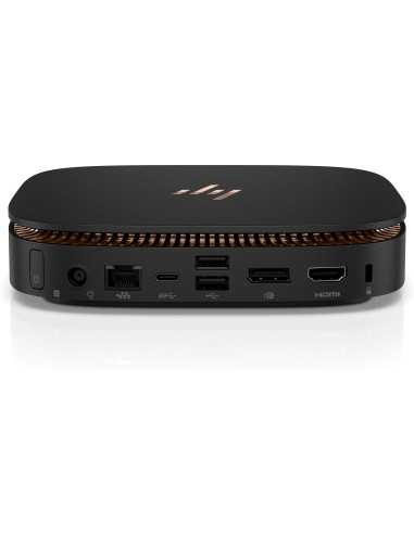 HP Elite Slice DDR4-SDRAM i5-6500T mini PC Intel® Core™ i5 8 GB 256 GB SSD Windows 10 Pro Nero