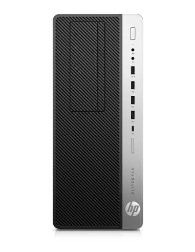 HP EliteDesk 800 G3 DDR4-SDRAM i5-7500 Tower Intel® Core™ i5 8 GB 500 GB HDD Windows 10 Pro PC Nero, Argento