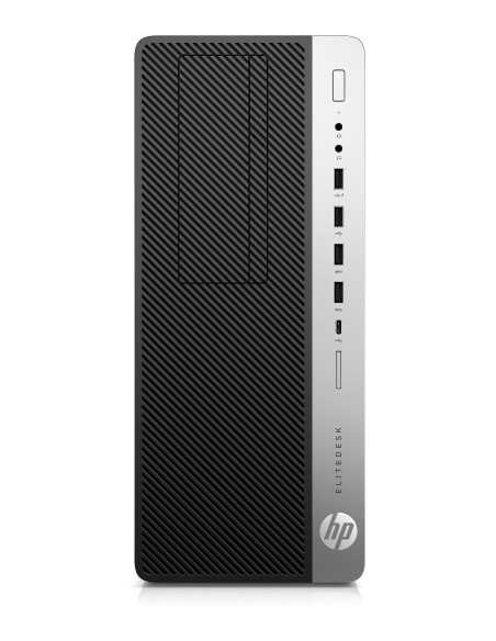 HP EliteDesk 800 G3 DDR4-SDRAM i5-7500 Tower Intel® Core™ i5 8 GB 500 GB HDD Windows 10 Pro PC Nero, Argento