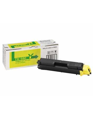 KYOCERA TK-580Y cartuccia toner 1 pz Originale Giallo
