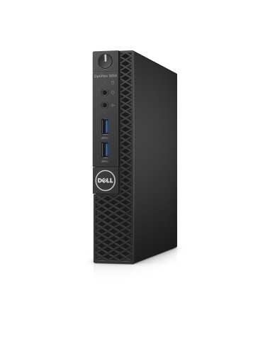 DELL OptiPlex 3050 DDR4-SDRAM i5-7500T mini PC Intel® Core™ i5 4 GB 500 GB HDD Windows 10 Pro Nero