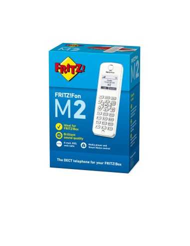 FRITZ!Fon M2 International Telefono DECT Identificatore di chiamata Bianco