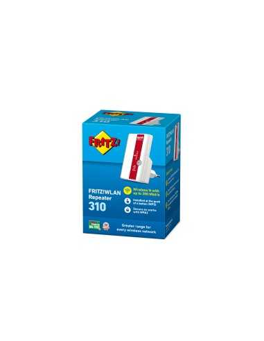 FRITZ!WLAN Repeater 310 International 300 Mbit s Bianco