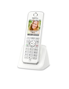 AVM FRITZ!Fon C4 International Telefono DECT Identificatore di chiamata Bianco