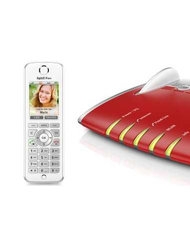 AVM FRITZ!Fon C4 International Telefono DECT Identificatore di chiamata Bianco