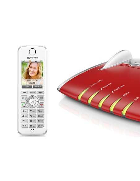 AVM FRITZ!Fon C4 International Telefono DECT Identificatore di chiamata Bianco