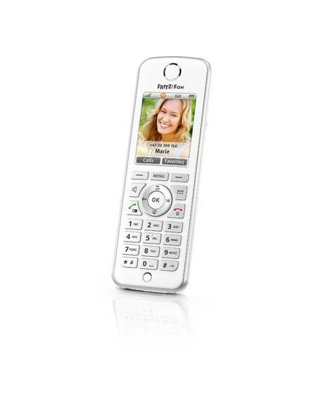 AVM FRITZ!Fon C4 International Telefono DECT Identificatore di chiamata Bianco