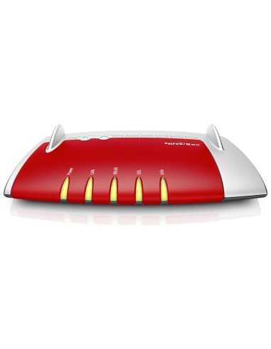 AVM FRITZ!Box 3490 International router wireless Gigabit Ethernet Dual-band (2.4 GHz 5 GHz) Rosso, Argento