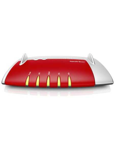 AVM FRITZ!Box 3490 International router wireless Gigabit Ethernet Dual-band (2.4 GHz 5 GHz) Rosso, Argento