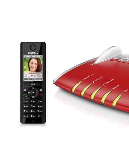 FRITZ!Fon C5 International Telefono DECT Identificatore di chiamata Nero