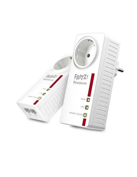 FRITZ!Powerline 1220E 1200 Mbit s Collegamento ethernet LAN Bianco 2 pz