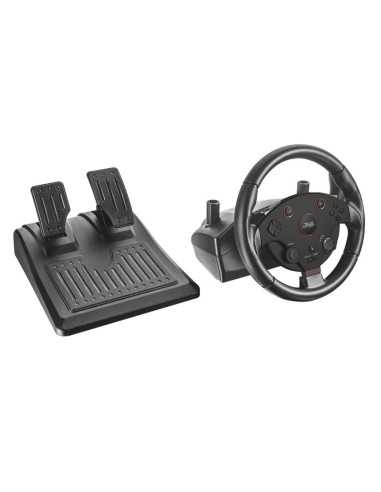 Trust GXT 288 Nero Sterzo + Pedali PC, Playstation 3