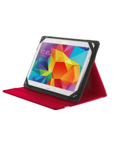 Trust Primo 25,4 cm (10") Custodia a libro Rosso