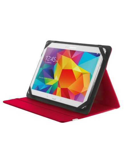Trust Primo 25,4 cm (10") Custodia a libro Rosso