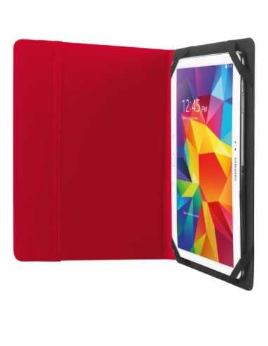 Trust Primo 25,4 cm (10") Custodia a libro Rosso