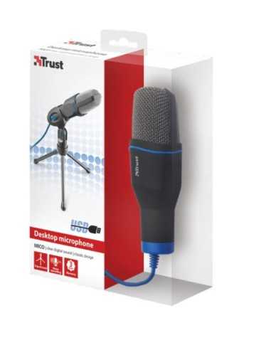 Trust Mico Nero Microfono per PC