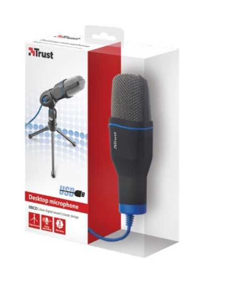 Trust Mico Nero Microfono per PC