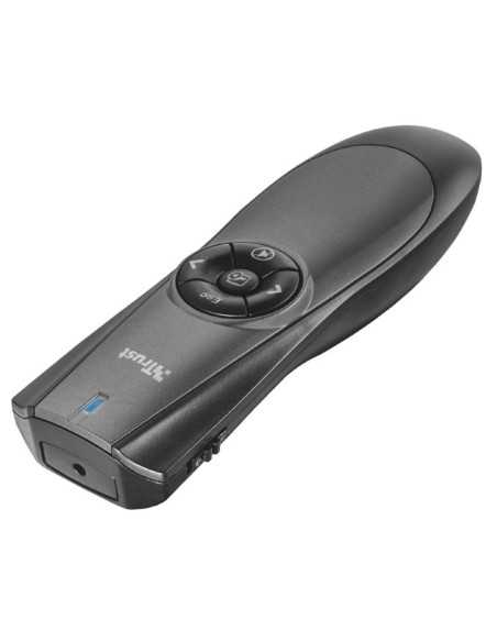 Trust 20405 puntatore wireless RF Nero, Grigio