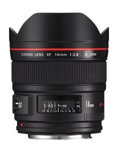 Canon EF 14mm f 2.8L II USM Nero