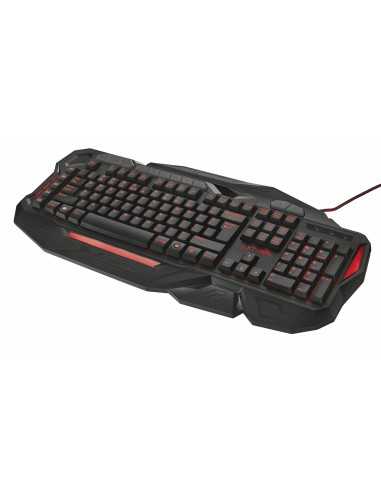 Trust GXT 285 tastiera USB Nero