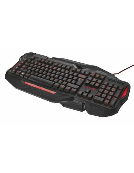 Trust GXT 285 tastiera USB Nero