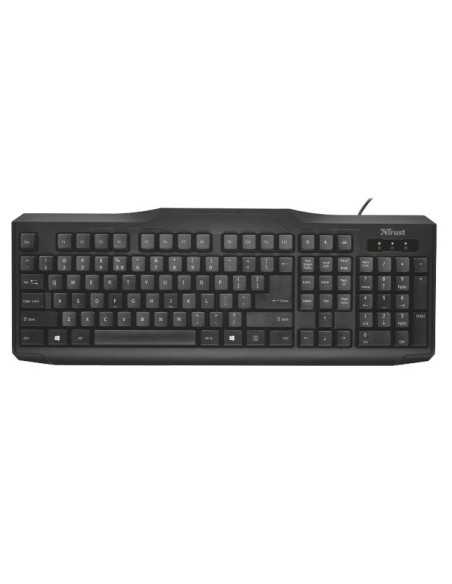 Trust RU CLASSICLINE KEYBOARD tastiera USB QWERTY Nero