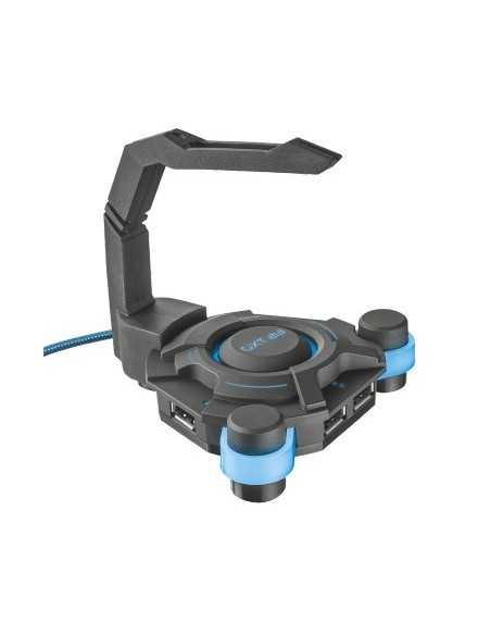 Trust 20816 hub di interfaccia USB 2.0 Nero, Blu