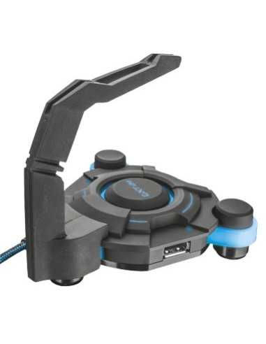 Trust 20816 hub di interfaccia USB 2.0 Nero, Blu