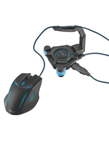 Trust 20816 hub di interfaccia USB 2.0 Nero, Blu