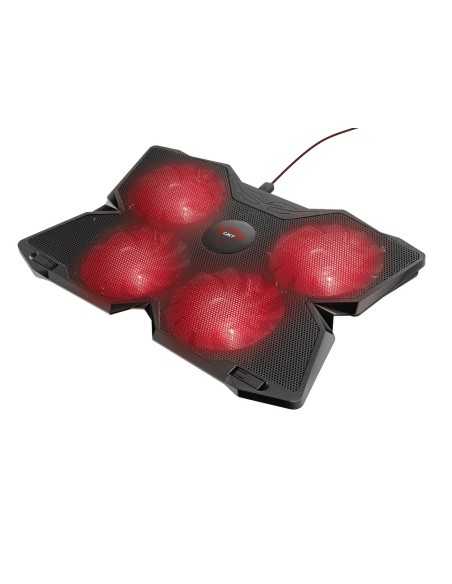 Trust GXT 278 base di raffreddamento per notebook 43,9 cm (17.3") Nero