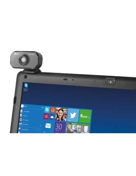 Trust 20818 webcam 2 MP 1600 x 1200 Pixel USB Grigio