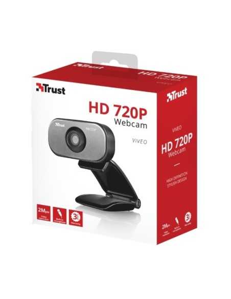 Trust 20818 webcam 2 MP 1600 x 1200 Pixel USB Grigio