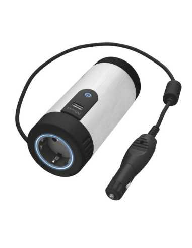 Trust 20838 Caricabatterie per dispositivi mobili Nero, Blu, Metallico Auto