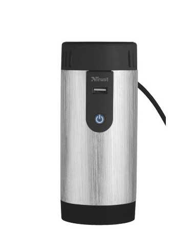 Trust 20838 Caricabatterie per dispositivi mobili Nero, Blu, Metallico Auto