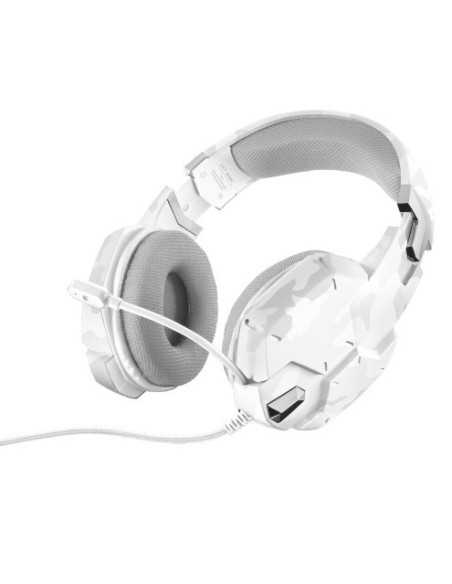 Trust GXT 322W Auricolare Cablato A Padiglione Giocare Bianco