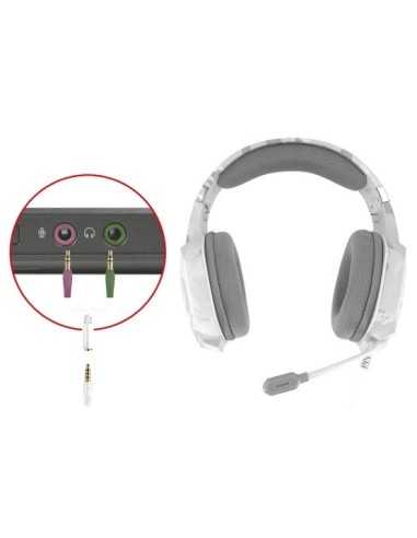 Trust GXT 322W Auricolare Cablato A Padiglione Giocare Bianco