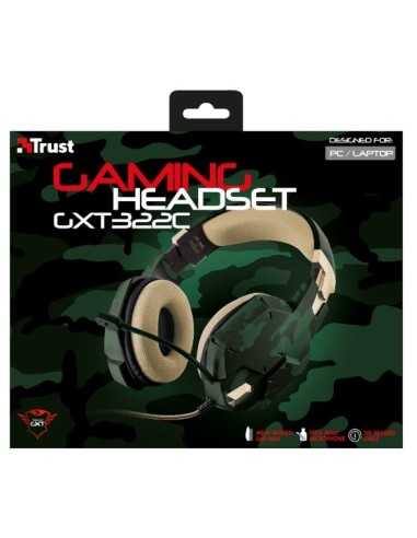 Trust GXT 322C Auricolare Cablato A Padiglione Giocare Verde