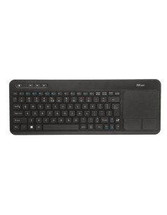 Trust VEZA WIRELESS TOUCHPAD tastiera RF Wireless QWERTY Inglese Nero